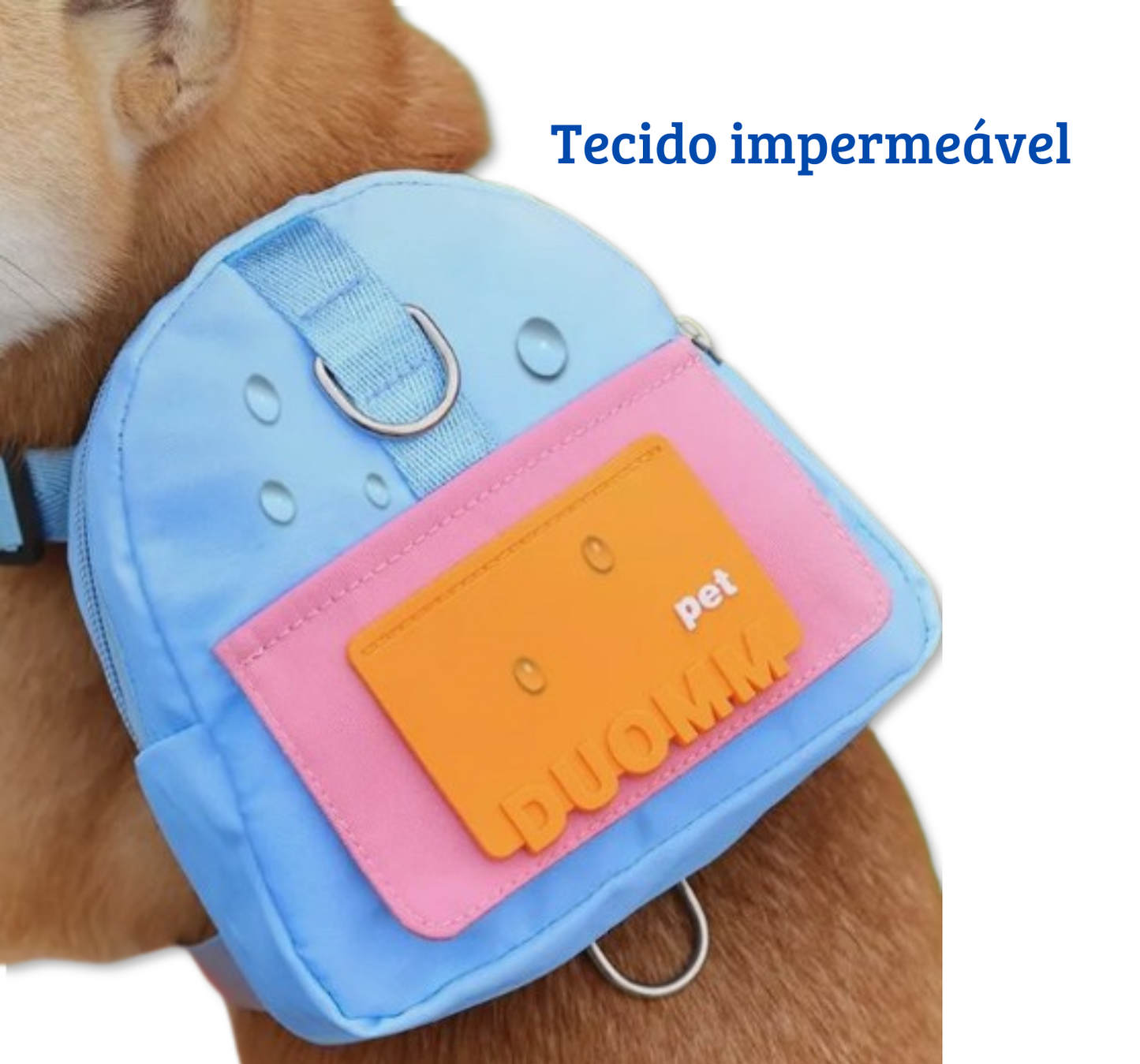 Peitoral Mochila Colorida