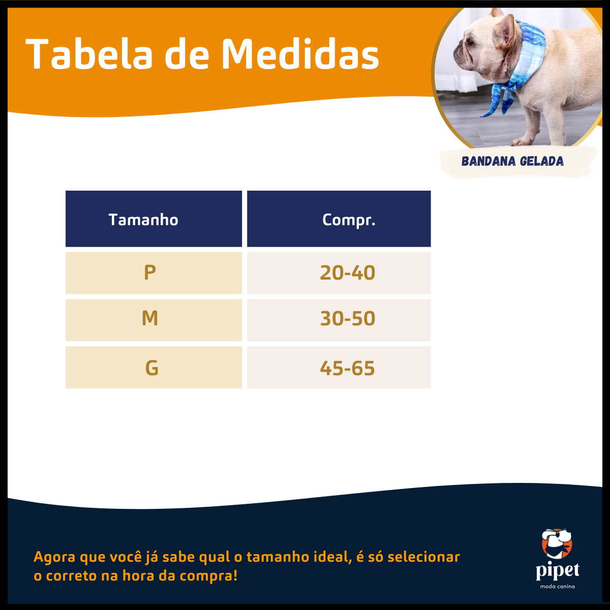 Bandana Gelada Pipet