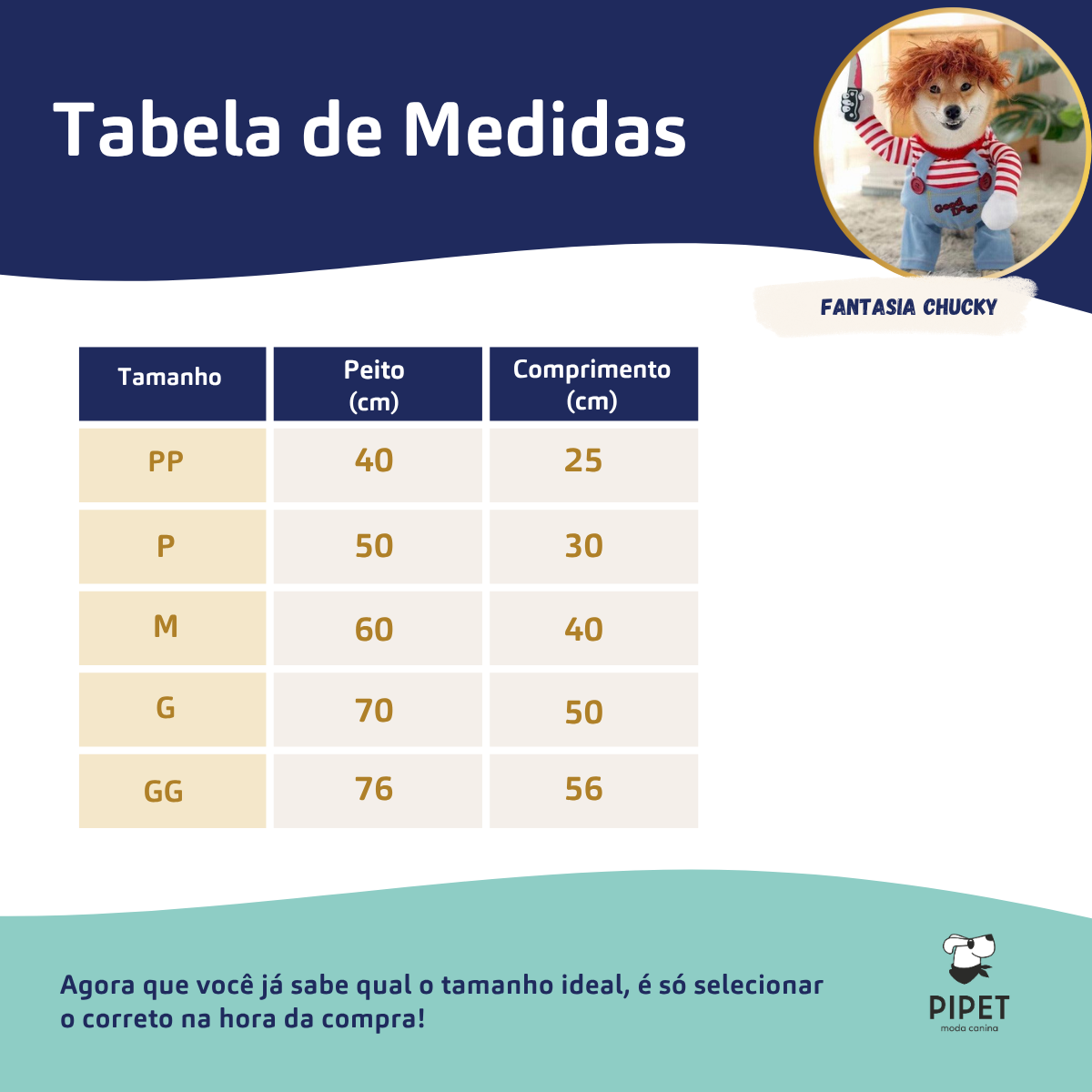 Fantasia Pet do Chucky