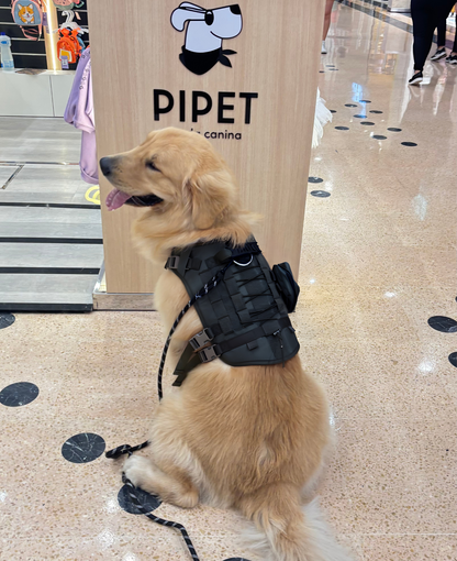 Peitoral Pet Grande - Preto