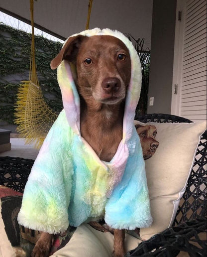Casaco Pelo - Tie Dye