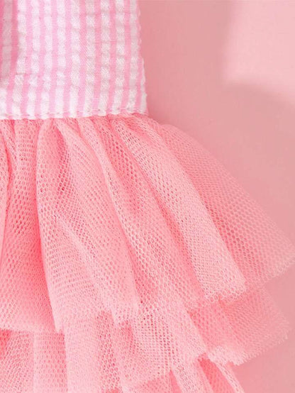 Vestido Laço - Rosa