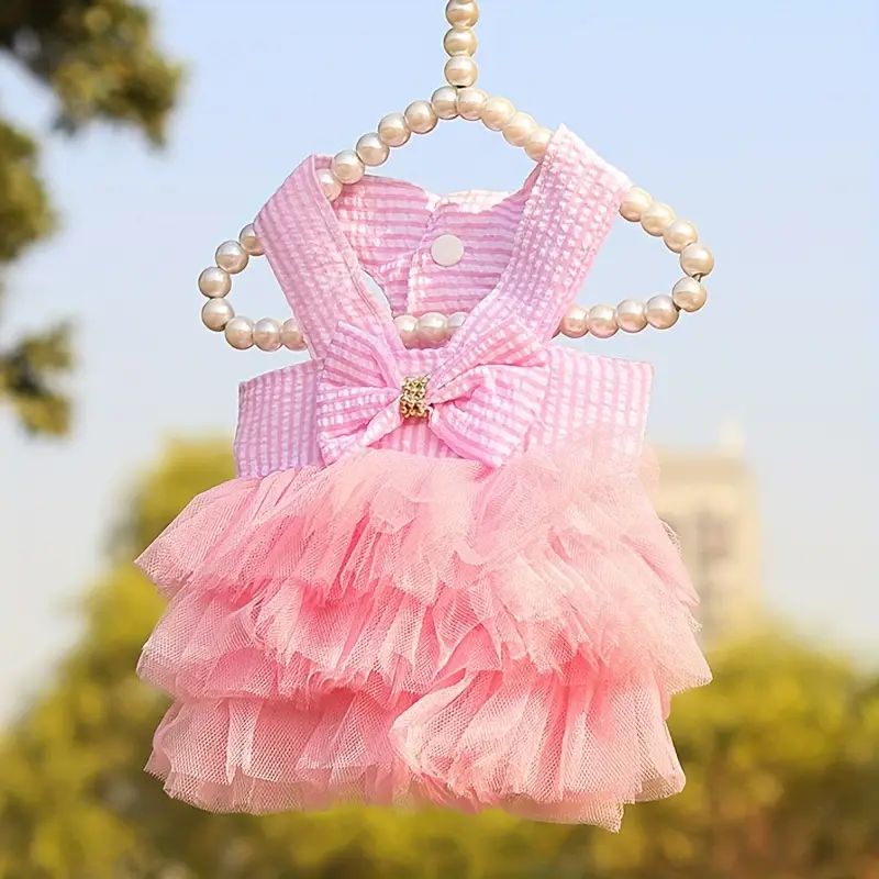 Vestido Laço - Rosa