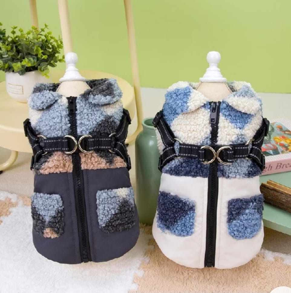 Colete Premium - Branco e Azul