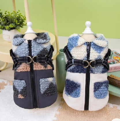 Colete Premium - Branco e Azul