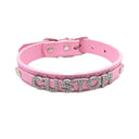 Coleira Personalizada Pipet - Rosa