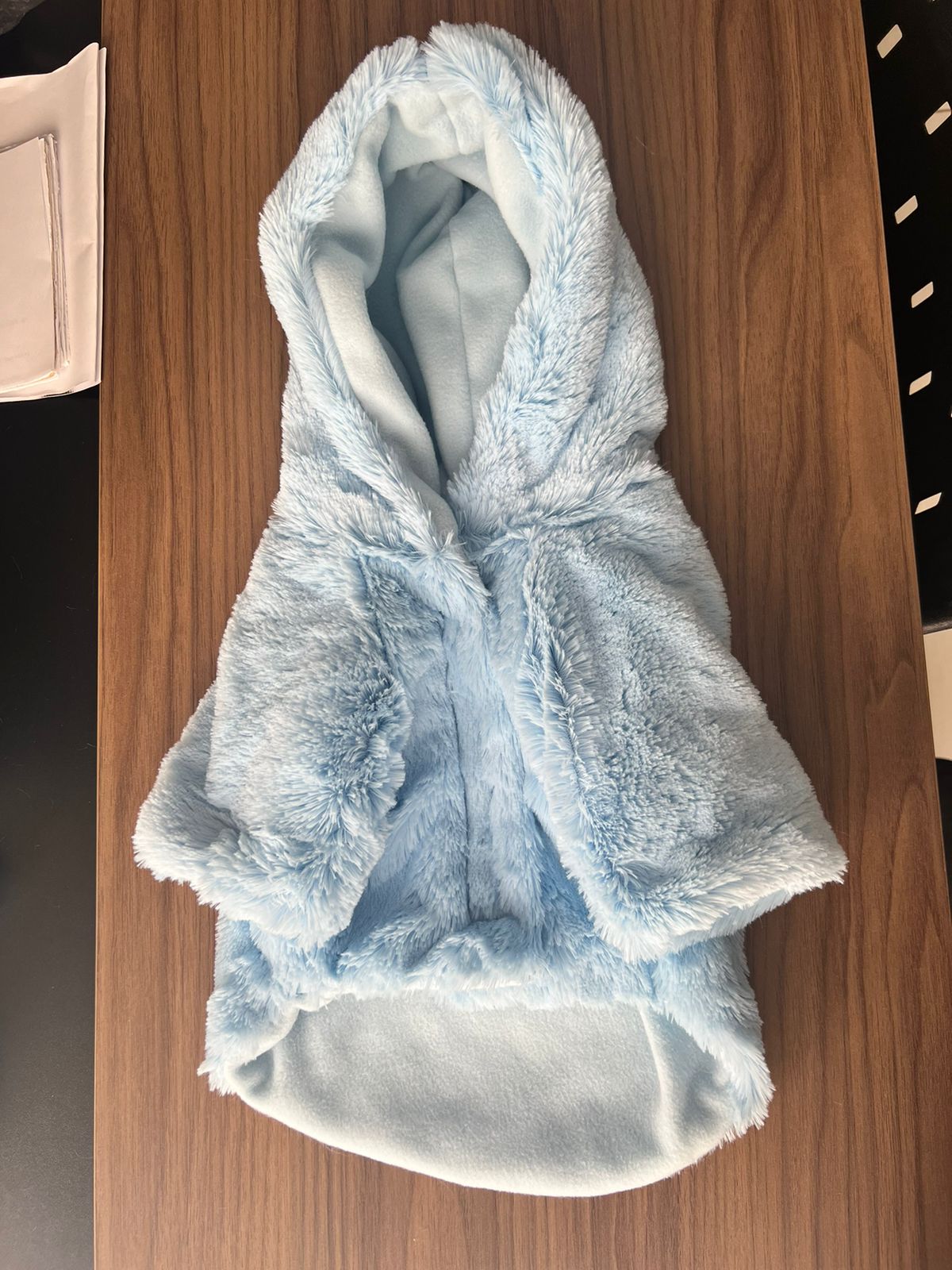 Casaco Pelo - Azul Bebe