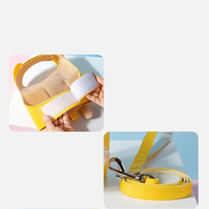 Peitoral Pelúcia Amarelo